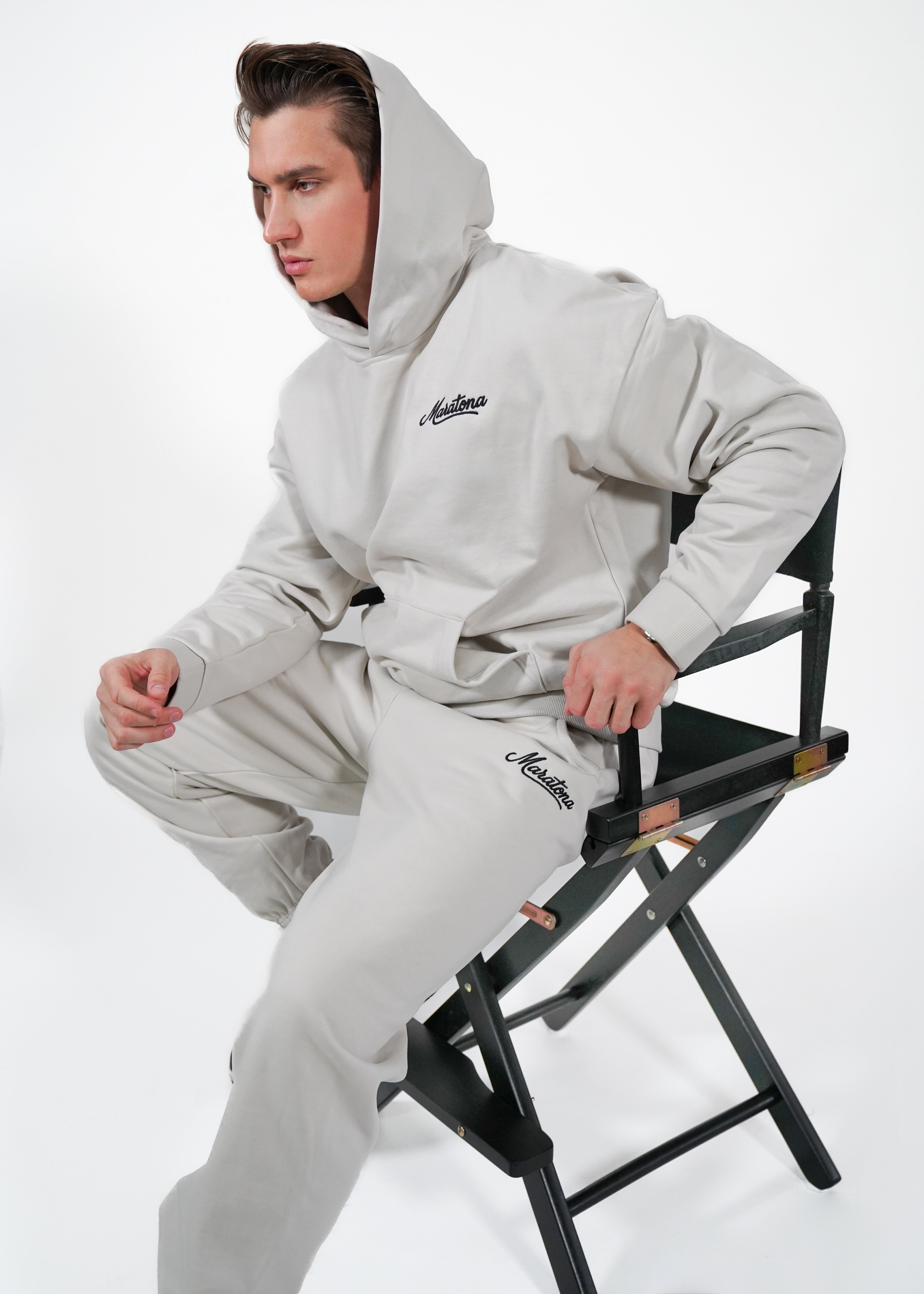 Signature Hoodie — Bone