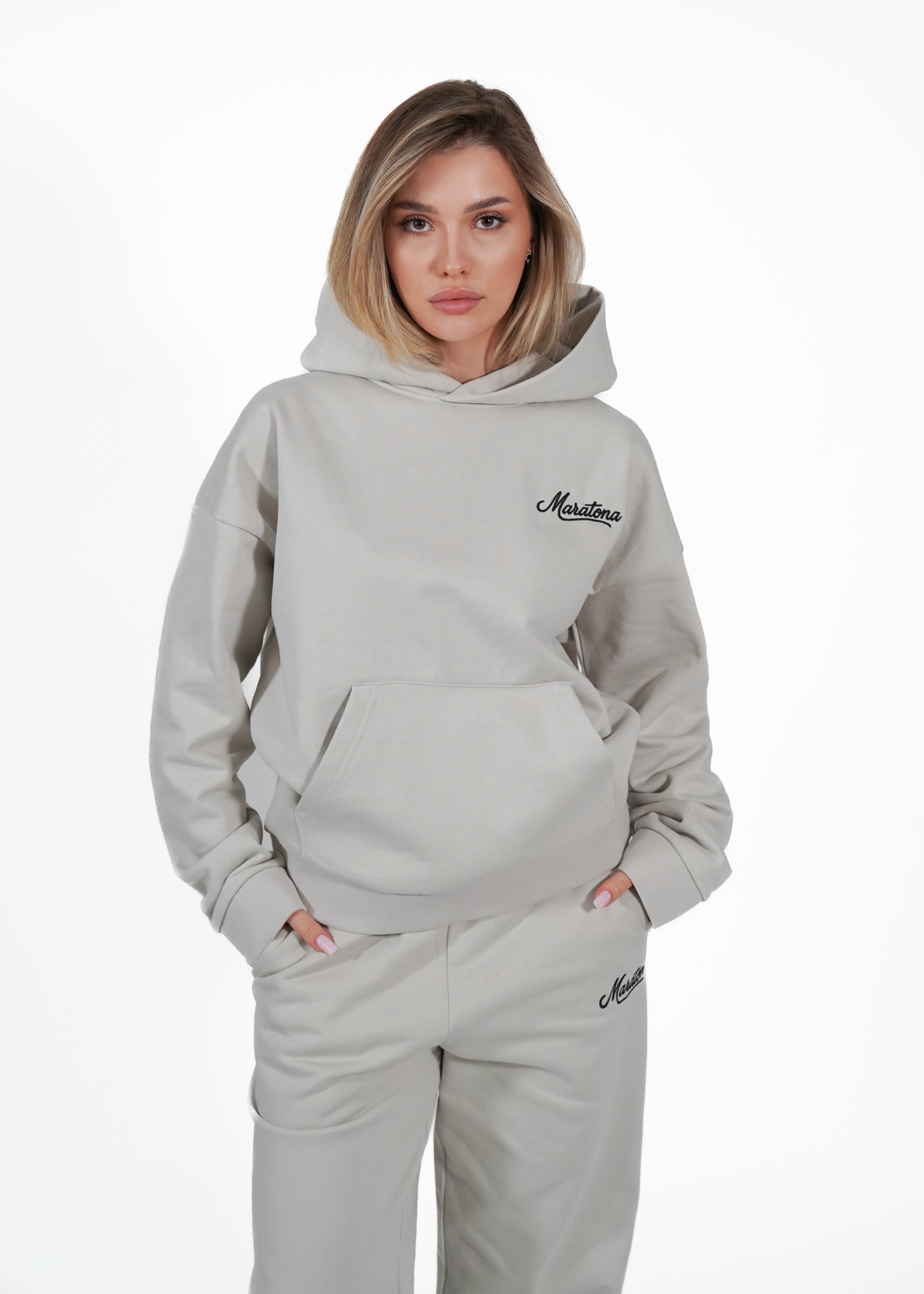 Signature Hoodie — Bone