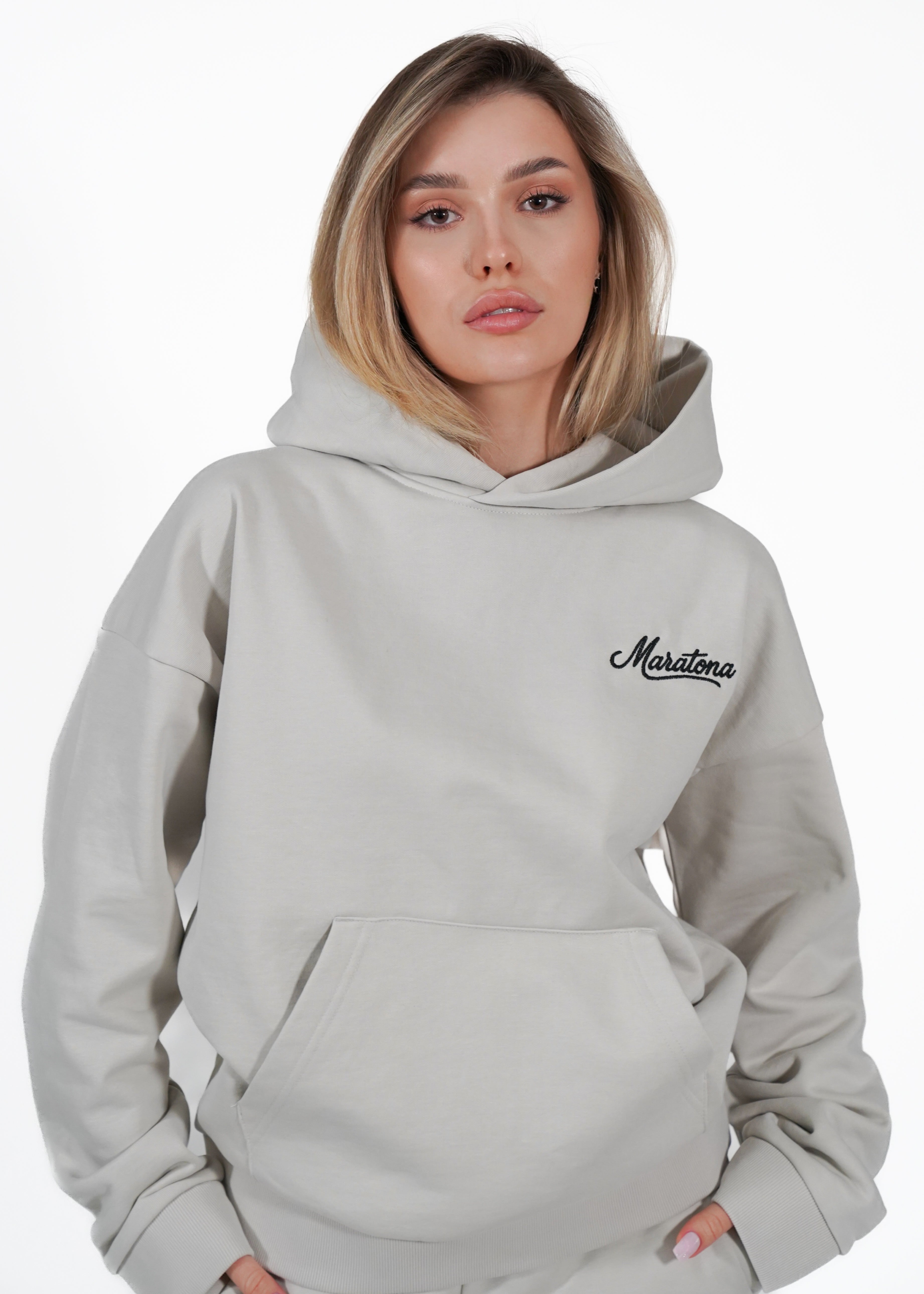 Signature Hoodie — Bone