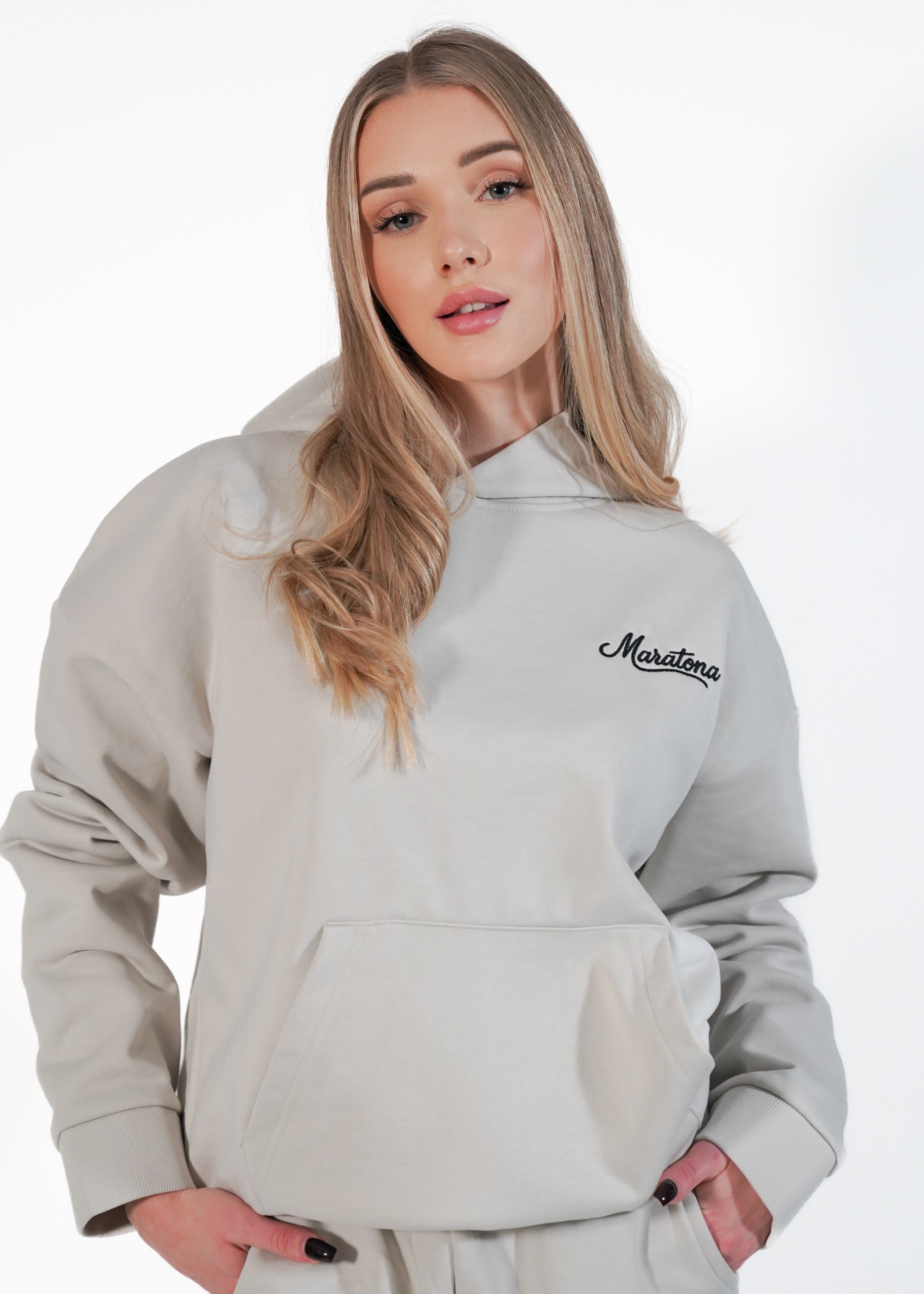 Signature Hoodie — Bone