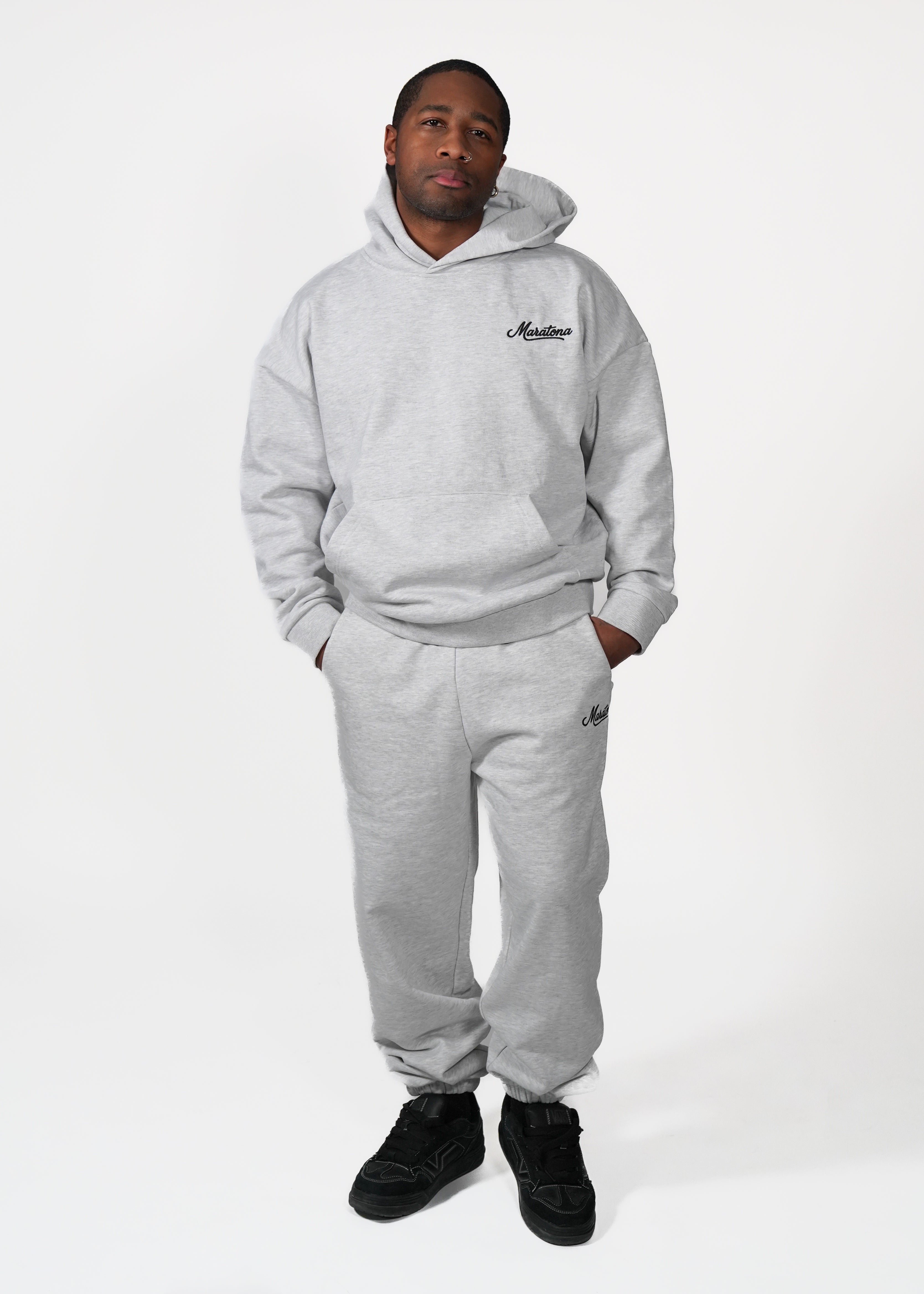 Signature Sweatpants — Cloud Grey