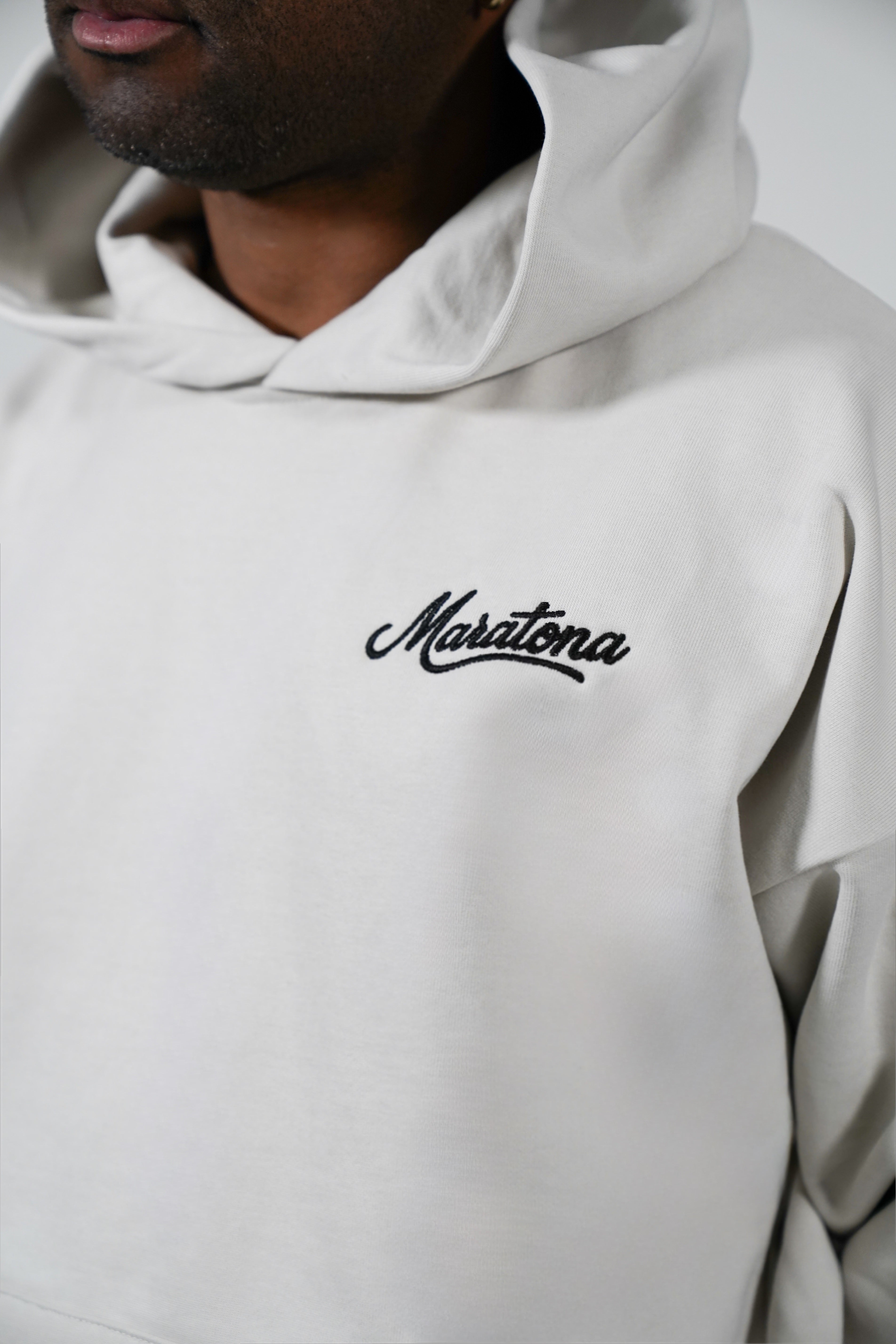 Signature Hoodie — Bone