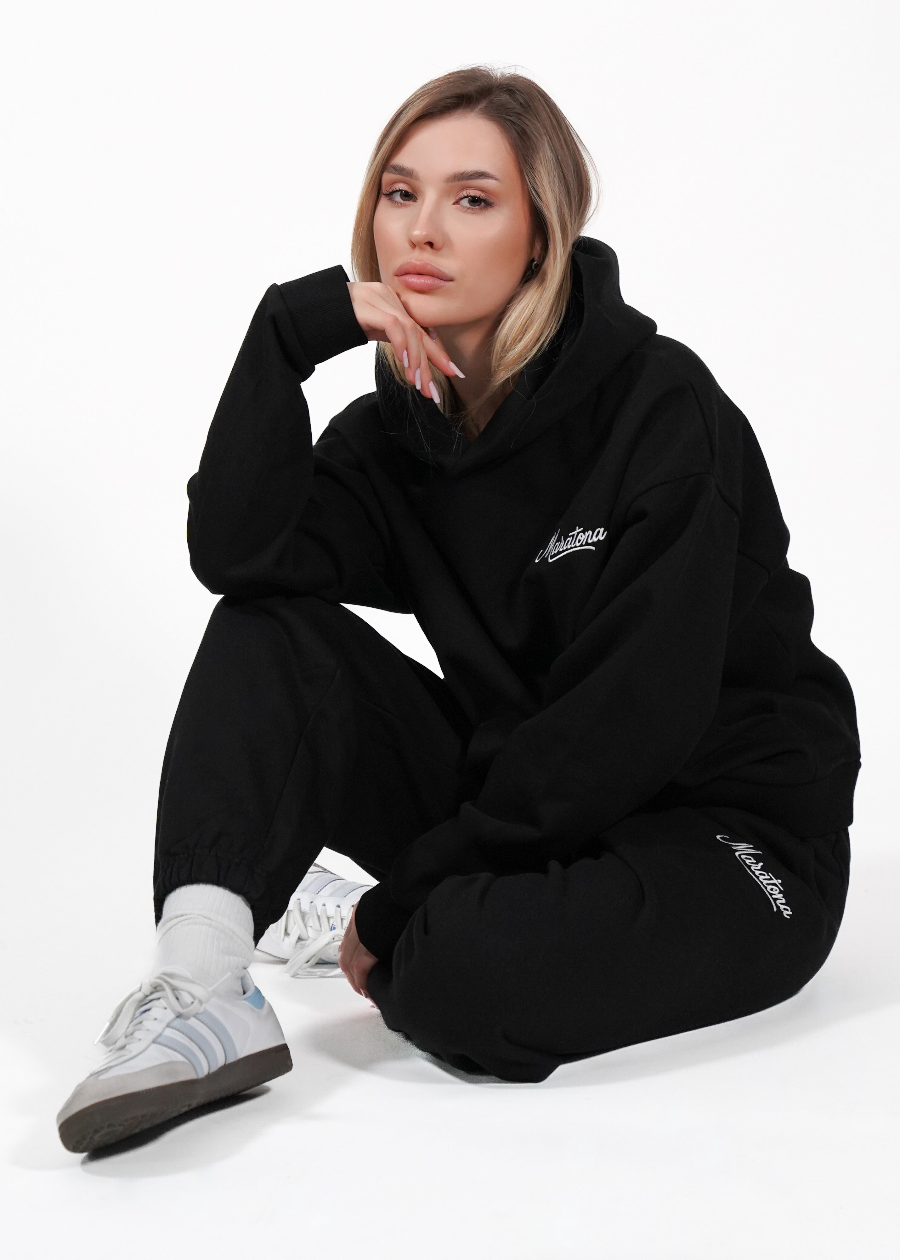 Signature Hoodie — Midnight Black