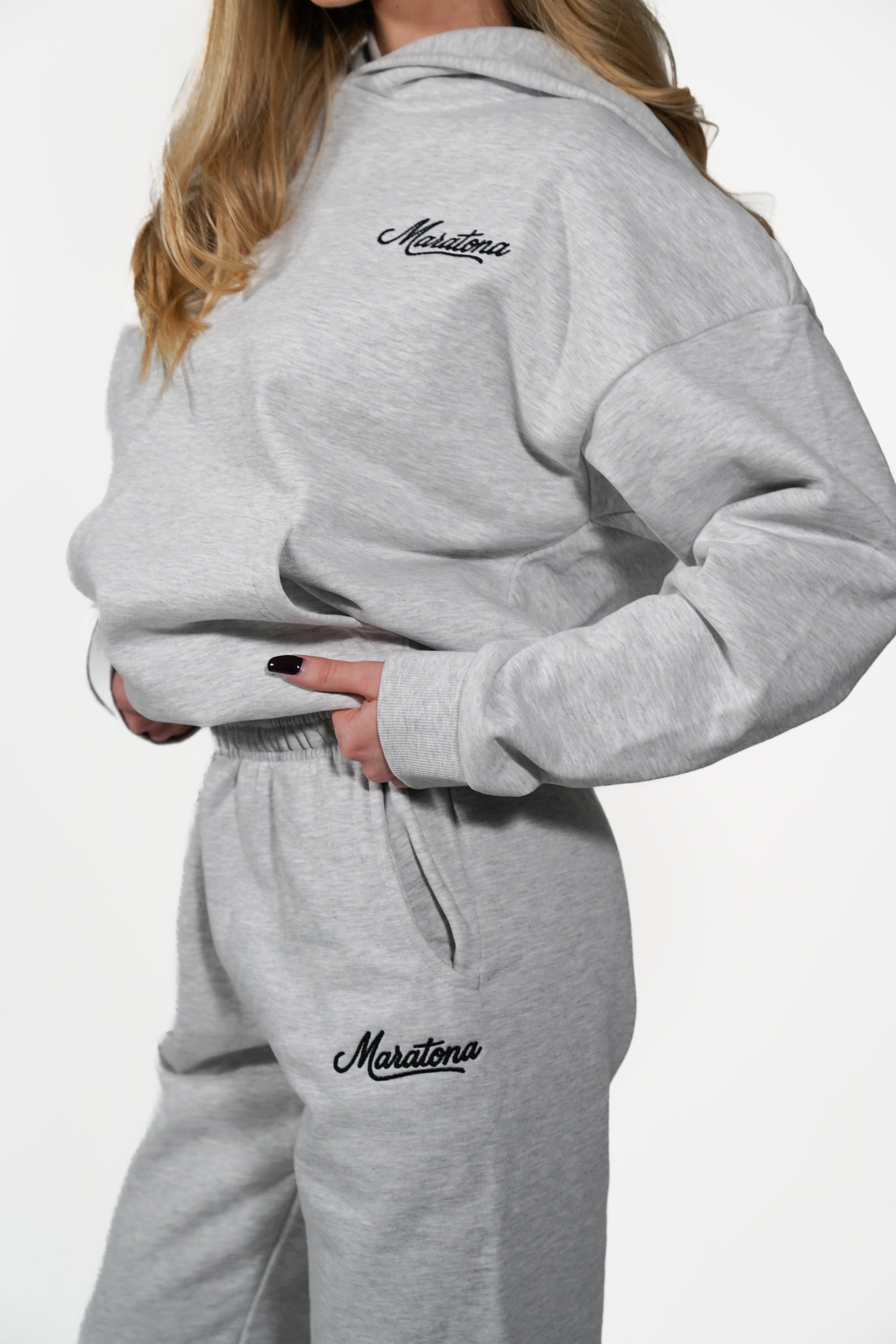 Signature Hoodie — Cloud Grey
