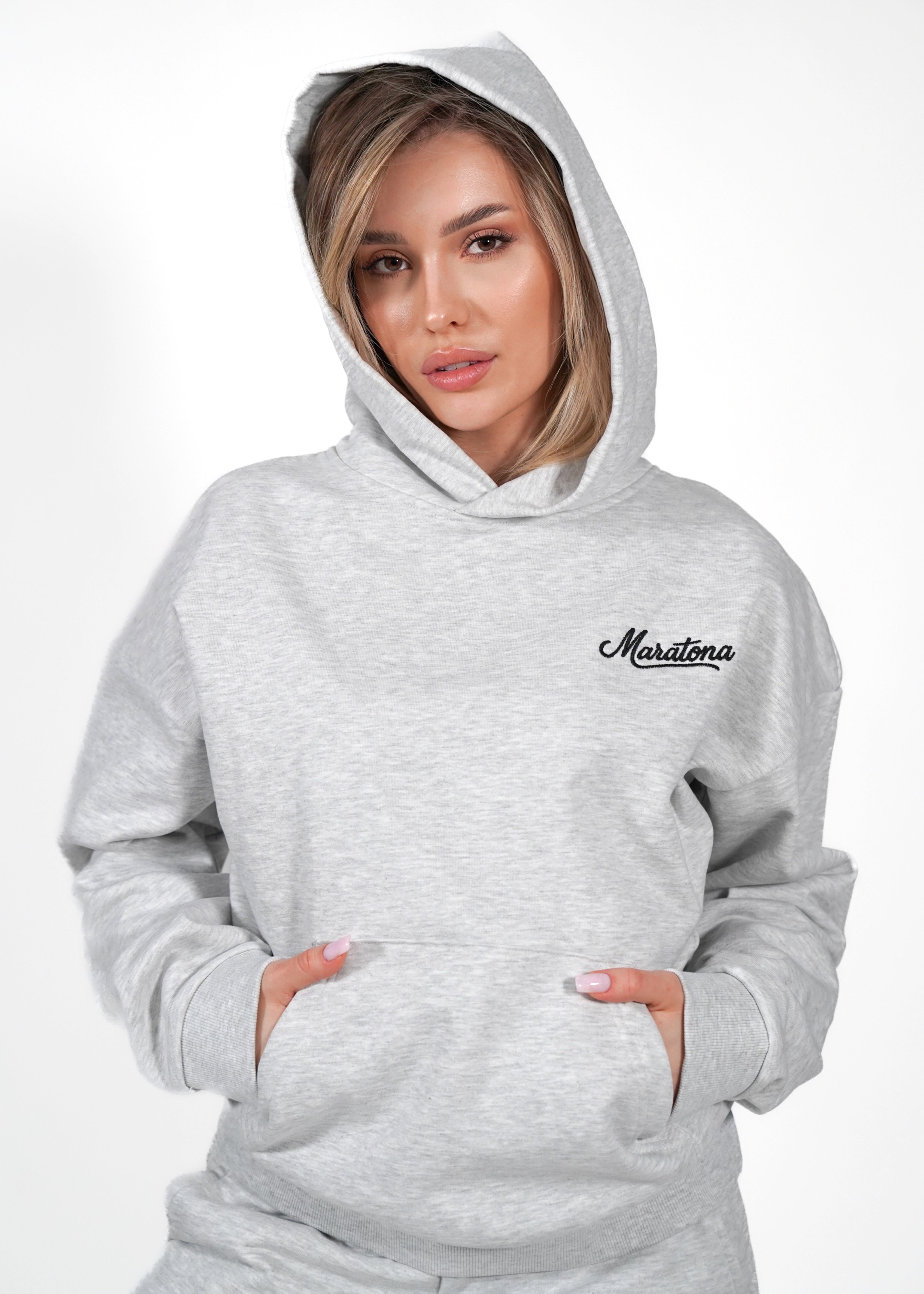 Signature Hoodie — Cloud Grey
