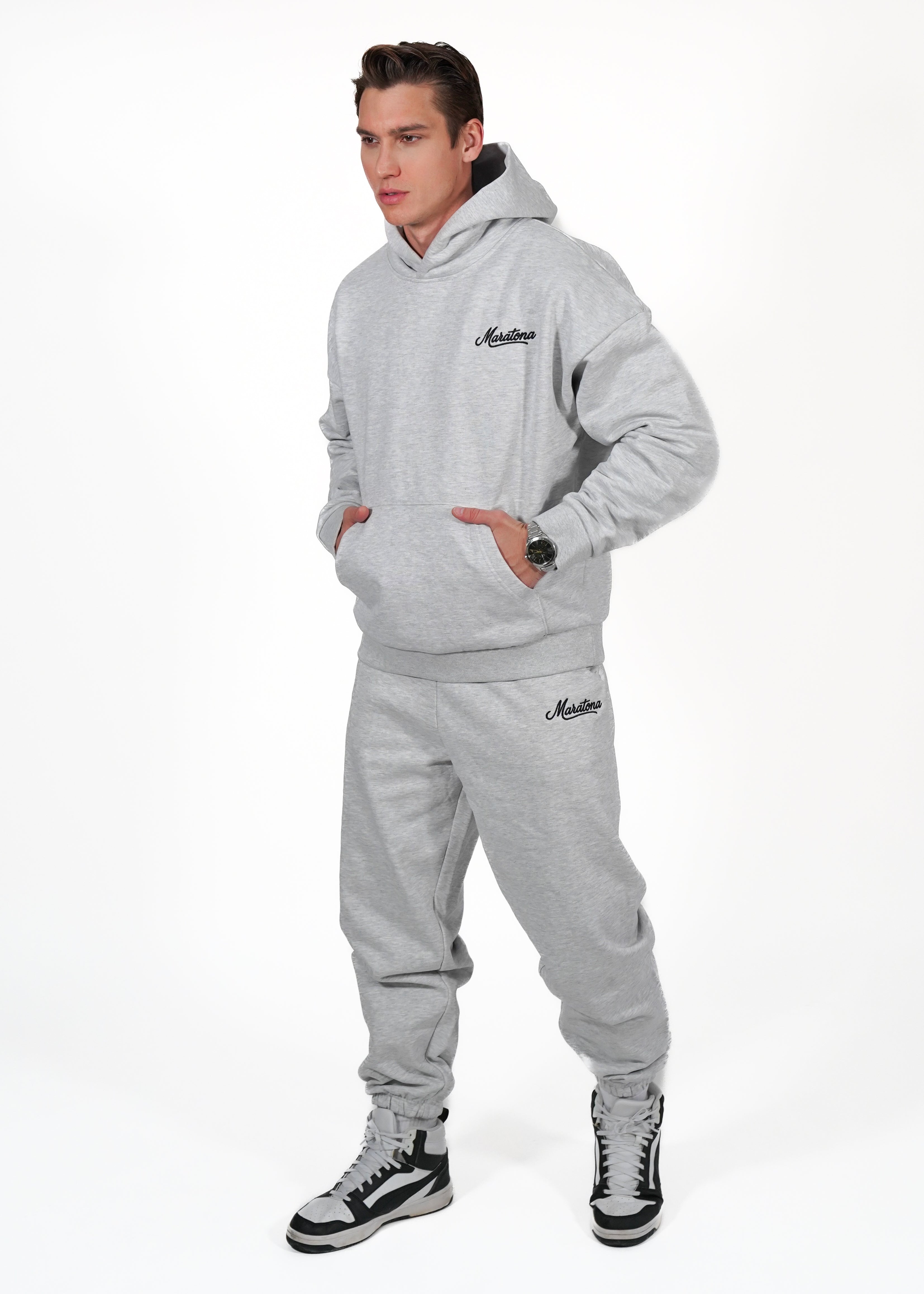 Signature Sweatpants — Cloud Grey