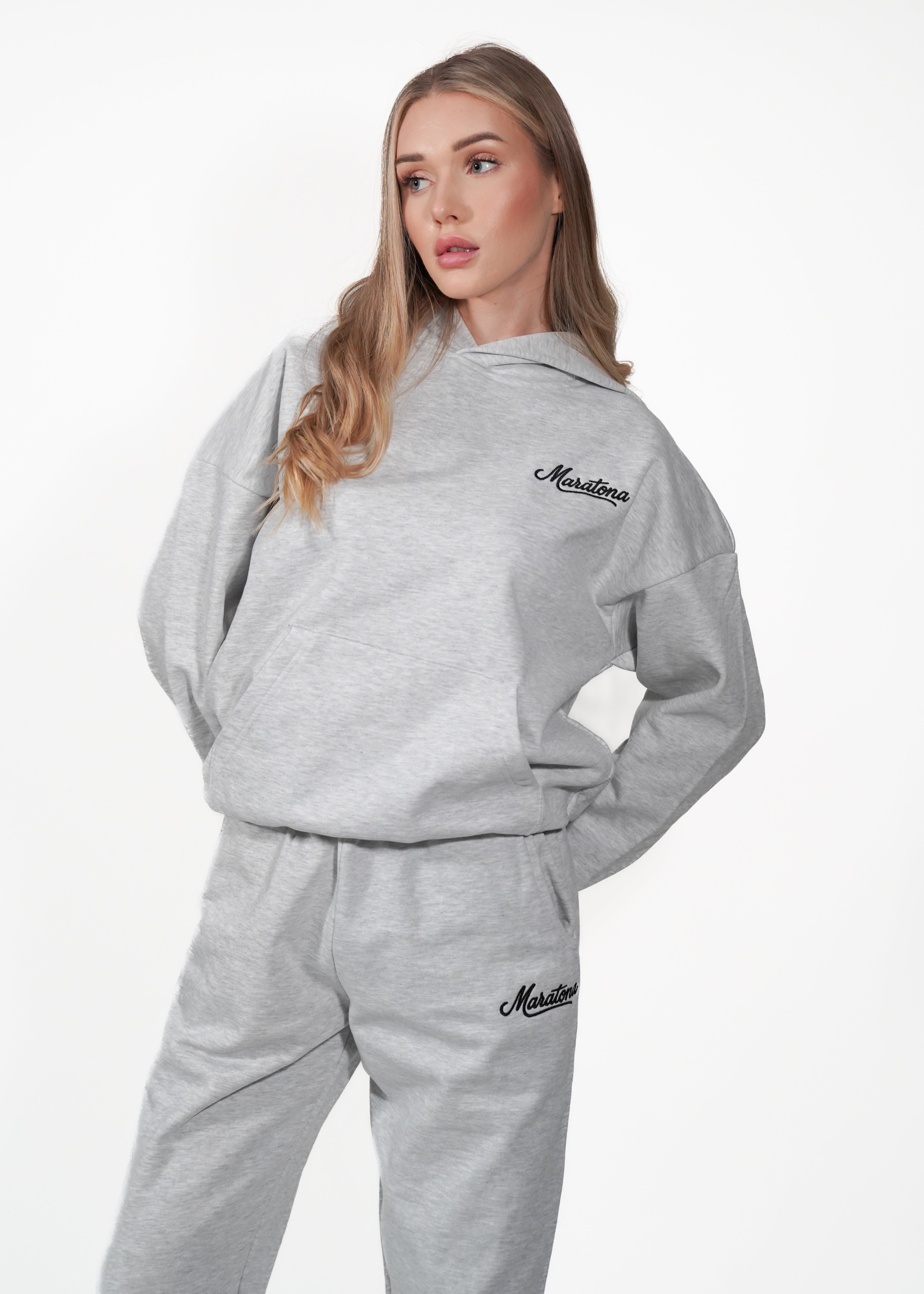 Signature Hoodie — Cloud Grey