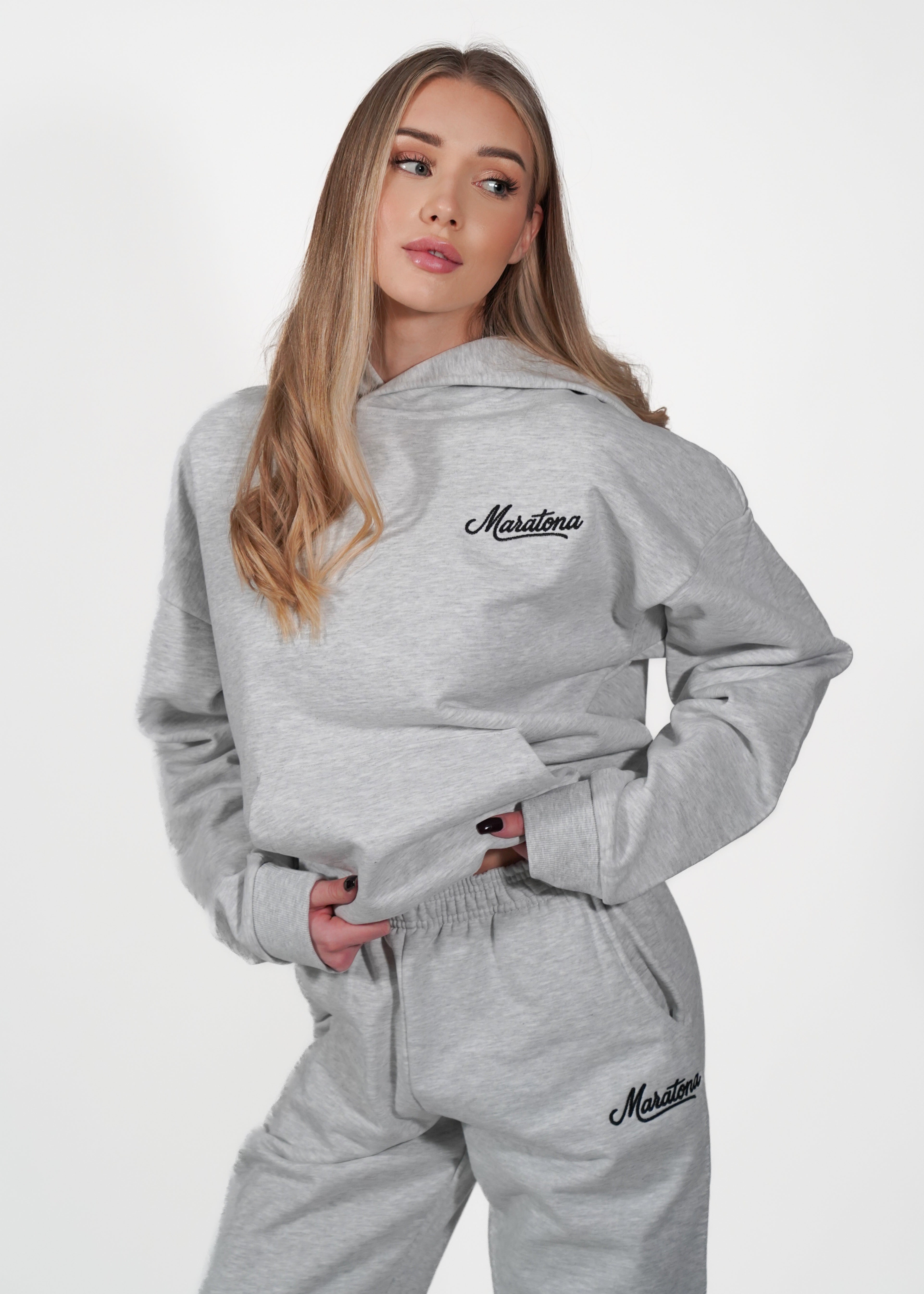 Signature Hoodie — Cloud Grey