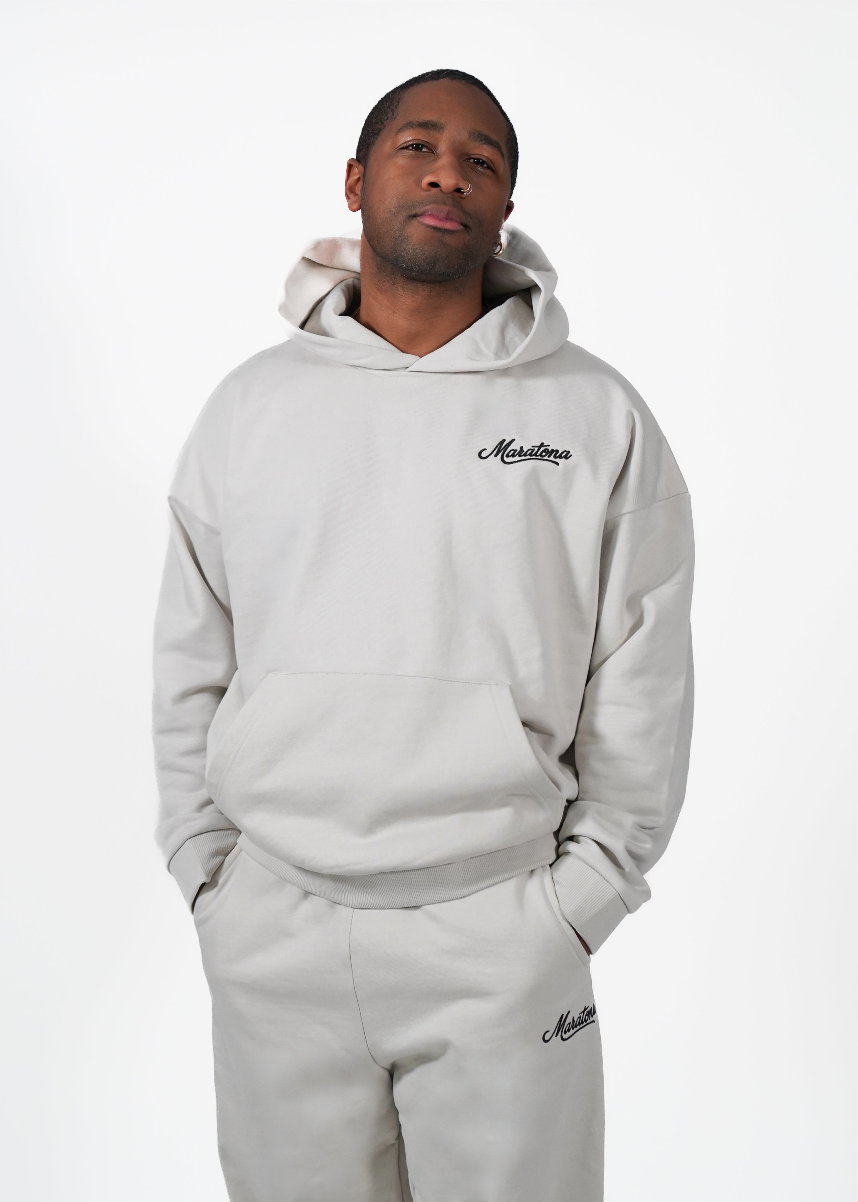 Signature Hoodie — Bone