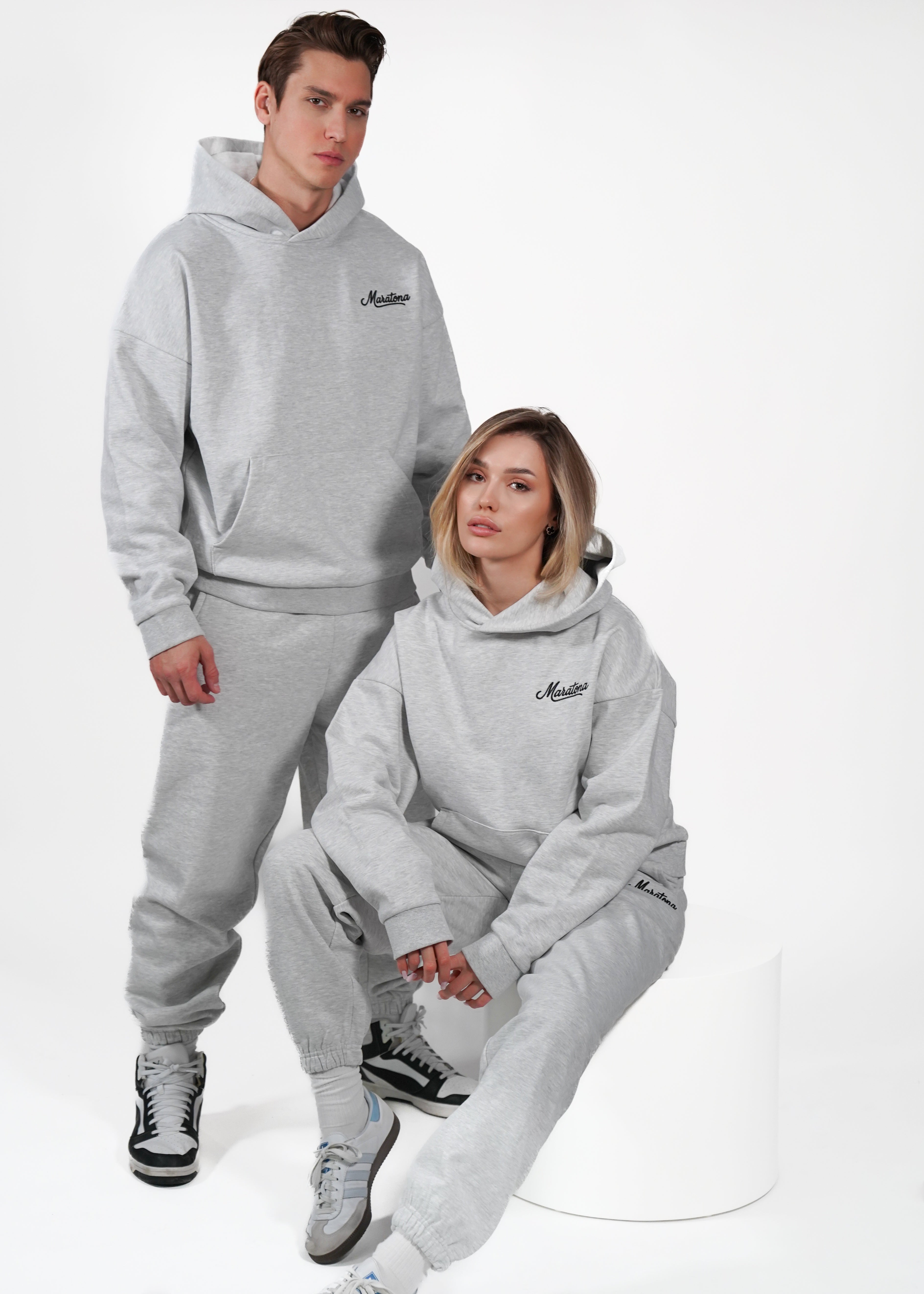 Signature Sweatpants — Cloud Grey