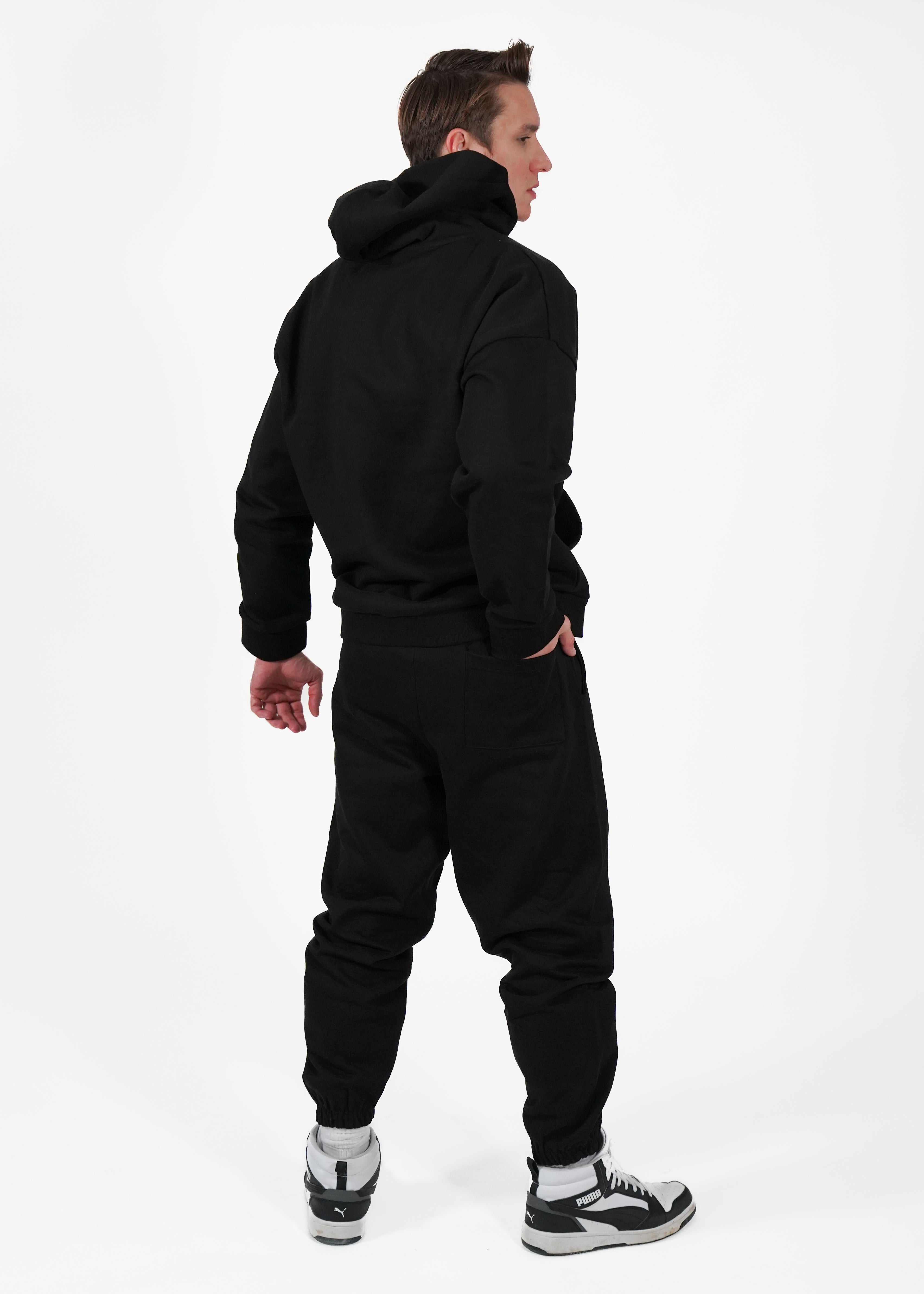 Signature Sweatpants — Midnight Black